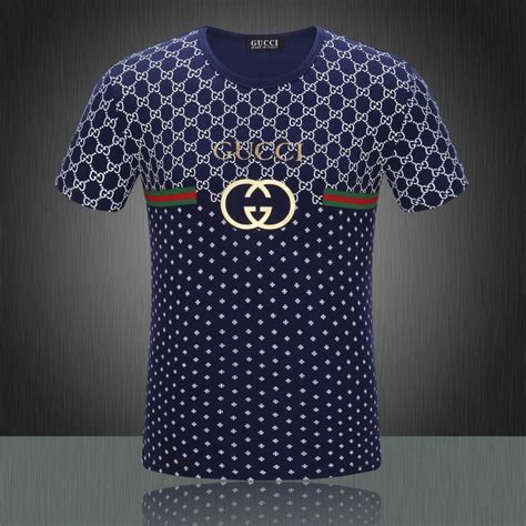 blauw heren gucci t shirt|gucci t shirt sale.